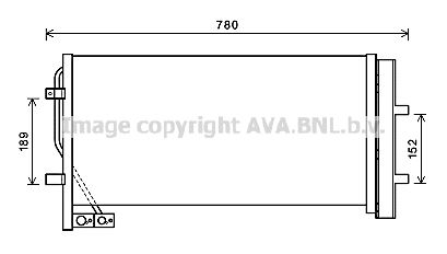 AVA QUALITY COOLING Kondensators, Gaisa kond. sistēma AI5382D